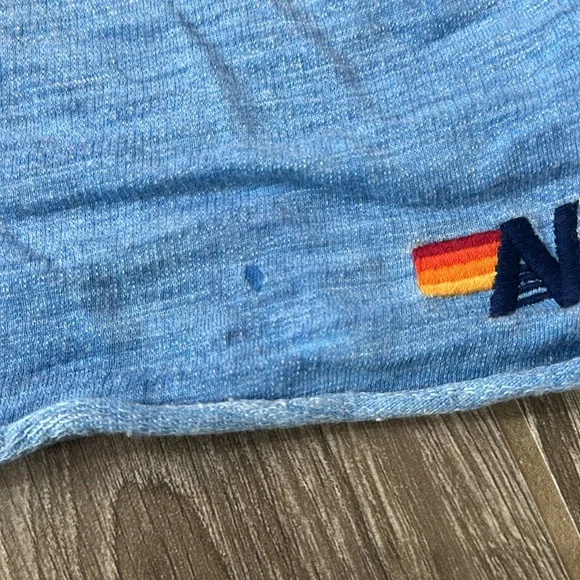 Aviator nation mens string tank top La Jolla blue size small - Picture 2 of 6